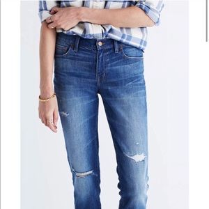 Madewell distressed dad jeans size 29